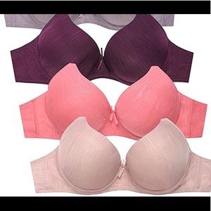 Lot of 6 38D push up bras